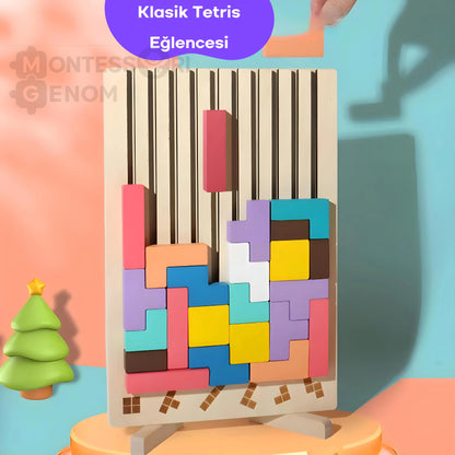 Çok Fonksiyonlu Tetris Blok Bulmaca Oyuncak