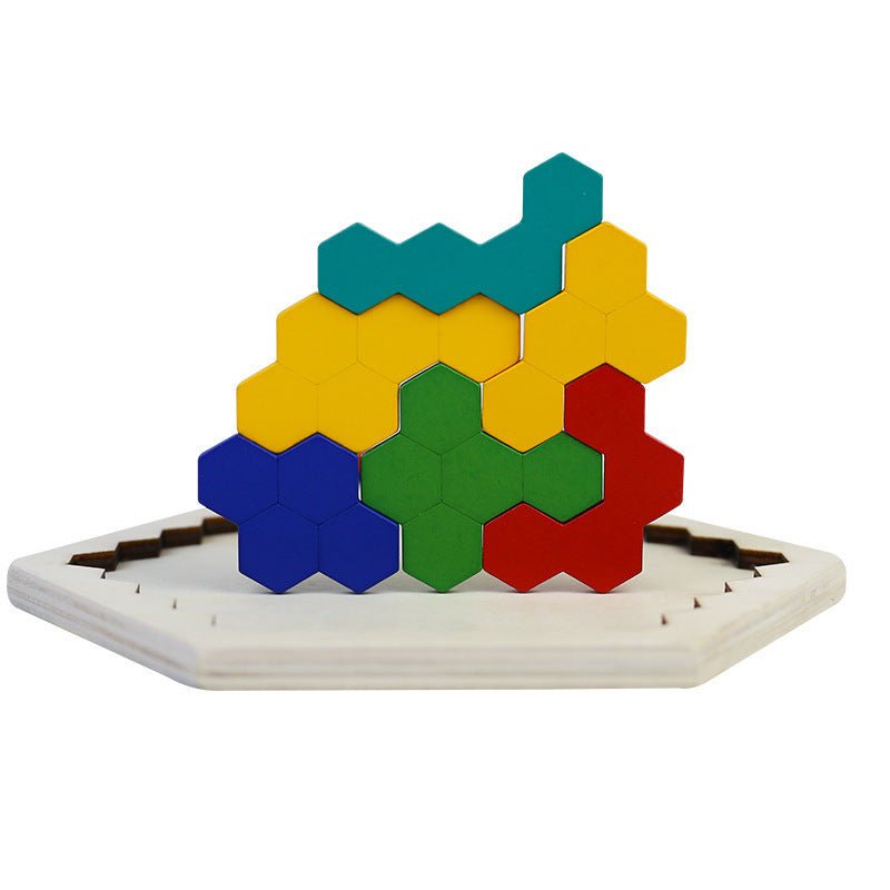 Eğitici Ahşap Çok Görevli Puzzle - Montessori Genom - #montessorigenomtr# - montessoritr - montessori