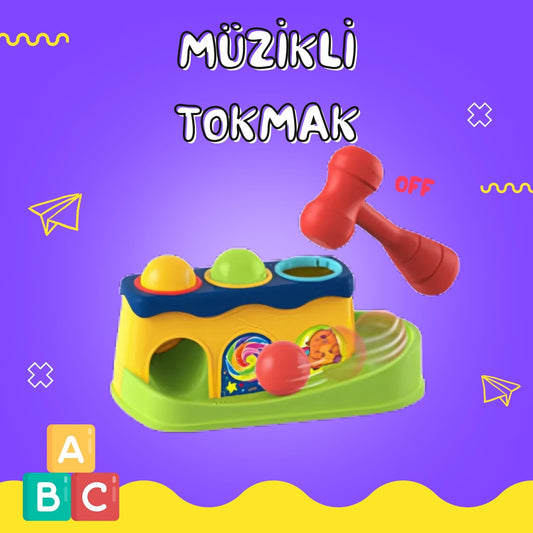 Müzikal Tokmak El - Göz Kordinasyonu İçin - Montessori Genom - #montessorigenomtr# - montessoritr - montessori